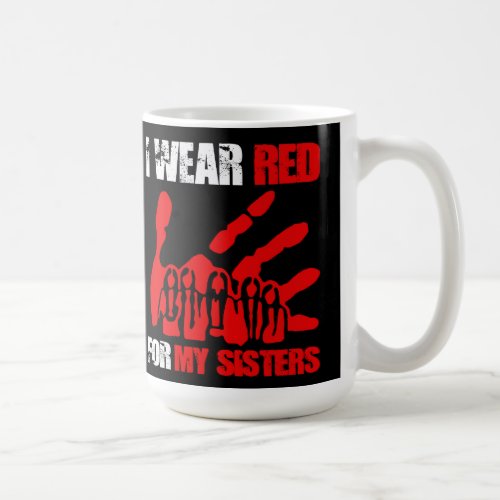 I Wear Red For My Sisters NAHM Coffee Mug
