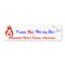 I Wear Red For My Son Bumper Sticker