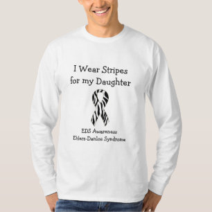 I Wear Stripes for my Daughter EDS Awareness Shirt
