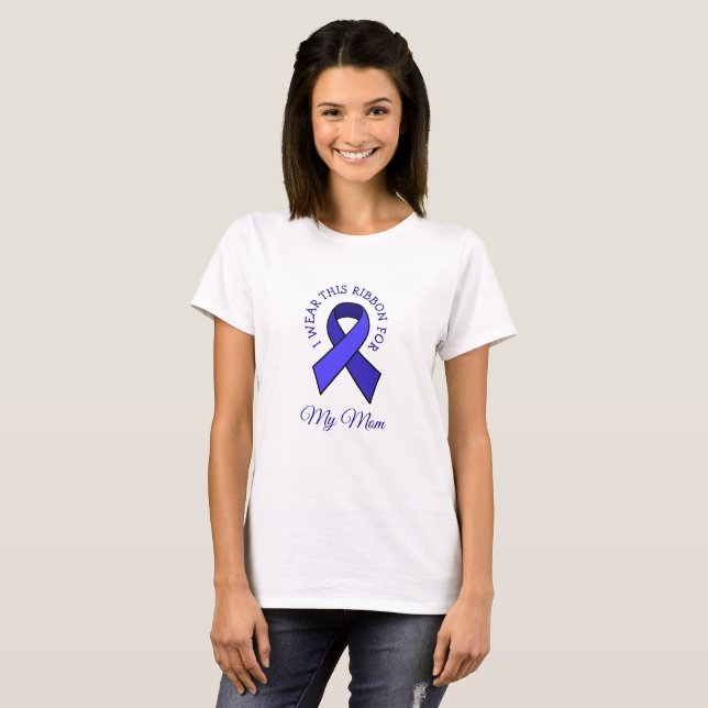 I Wear this ME CFS Ribbon for Personalized Shirt (Front Full)