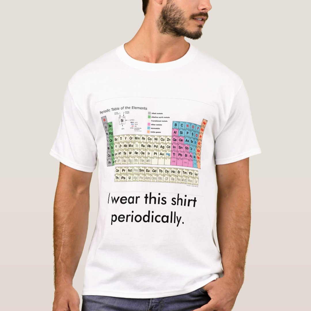 I wear this shirt periodically. | Zazzle