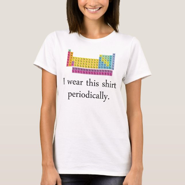 I Wear This Shirt Periodically (Front)