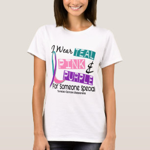 I Wear Thyroid Cancer Ribbon Someone Special 37 T-Shirt