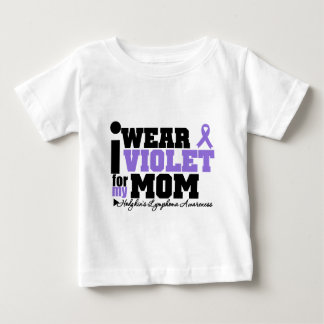 I Wear Violet For My Mom Hodgkins Lymphoma Baby T-Shirt