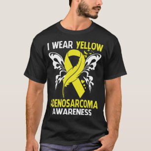 I Wear Yellow For BLADDER CANCER Awareness T-Shirt