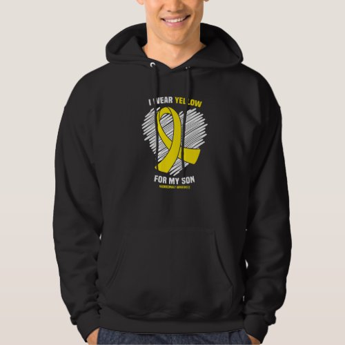 I Wear Yellow For My Son Microcephaly Awareness Hoodie