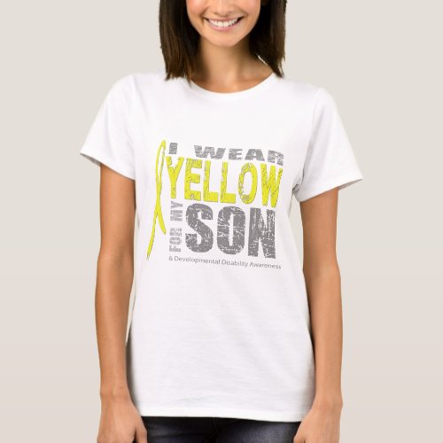 I wear yellow for my son T_Shirt