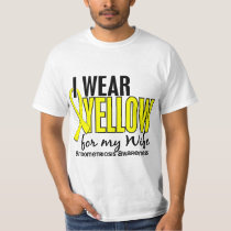 I Wear Yellow For My Wife 10 Endometriosis T-Shirt