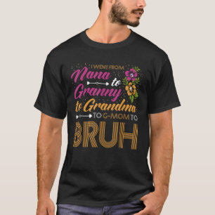 I went from Nana to Granny to Grandma to G Mom to T-Shirt