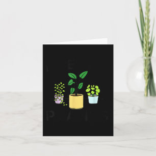 I Wet My Plants _ Gardening Gift Gardener Card