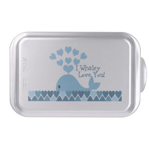 I Whaley Love You! Blue Cake Pan