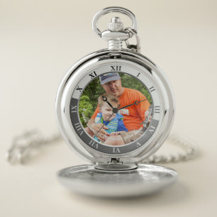 I Will Always Be With You Message & Photo Of Love Pocket Watch