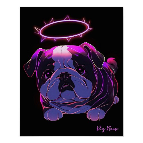I Will Always Love Bulldog Dog 005 _ Christian Bra Poster