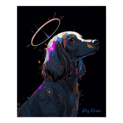 I Will Always Love Dachshund Dog 003 Poster