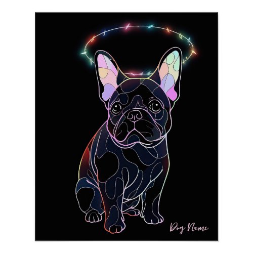 I Will Always Love French Bulldog 003 Poster