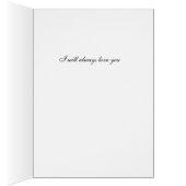 I will always love you cards (Inside (Right))