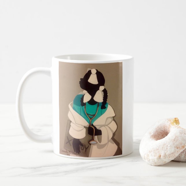 I Will Be A Doctor Coffee Mug (With Donut)