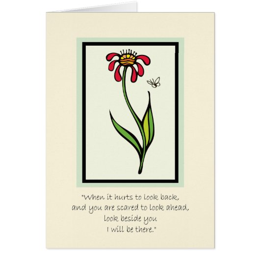 I will be there cards (Front)