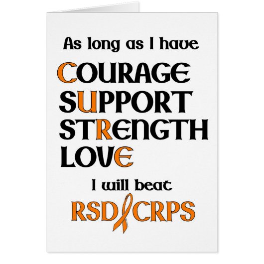 I will beat RSD/CRPS Cards (Front)