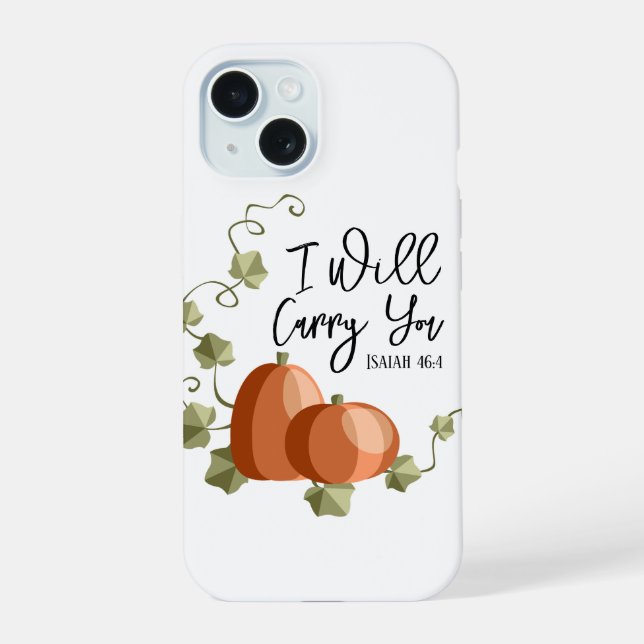 I Will Carry You  Iphone Case (Back)