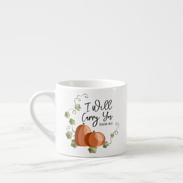 I Will Carry You Mug (Left)