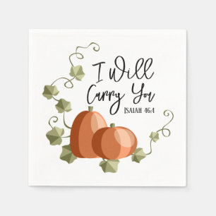 I Will Carry You Mug Napkins