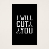 i will cut you (Front)