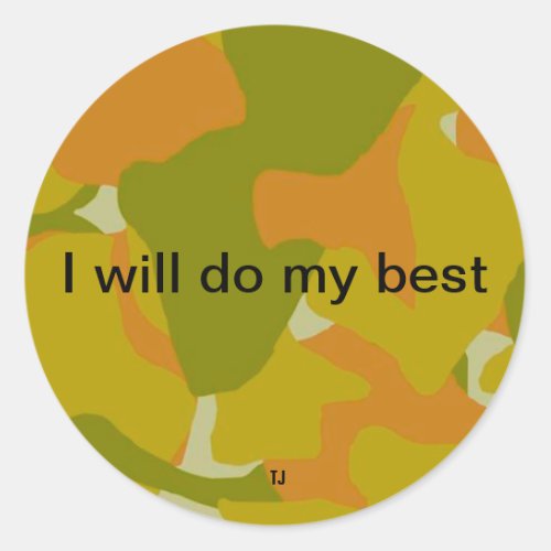 I will do my best Eagle Scout sticker