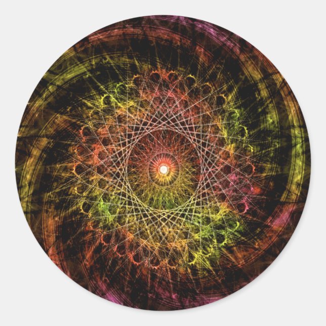 I Will Follow You In Classic Round Sticker (Front)