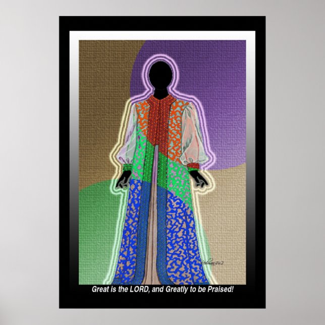 I will give thanks to Thee, O LORD my God! Poster (Front)