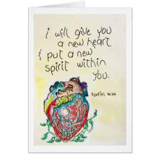 I Will Give You a New Heart Cards