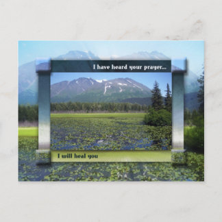 I Will Heal You Postcard