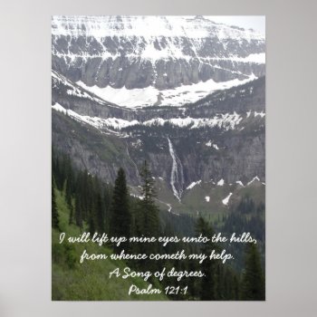 I Will Life Up Mine Eyes...poster Poster by nwmtphoto at Zazzle