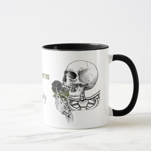 I Will Love You To Eternity Skulls Coffee Mug