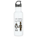 I Will Marry My Friend Stainless Steel Water Bottle