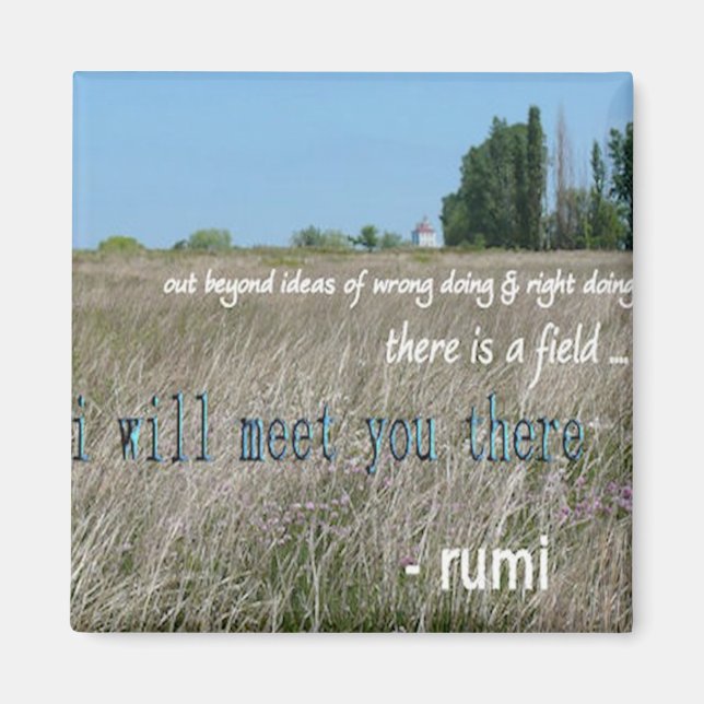 i will meet you there magnet (Front)