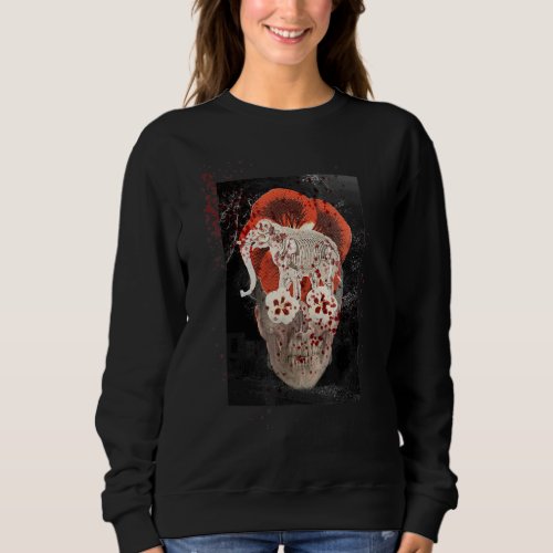 I Will Never Forget You Original Fine Surreal Coll Sweatshirt