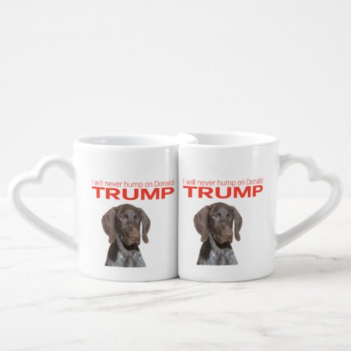 I will never hump on Donald Trump Coffee Mug Set