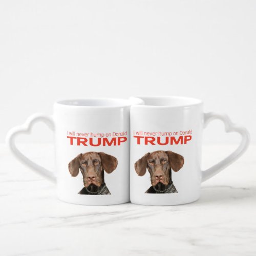 I will never hump on Donald Trump Coffee Mug Set