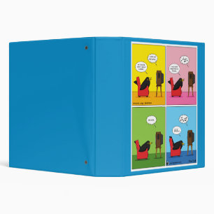 I Will Never Sleep Comic 3 Ring Binder