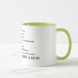I Will Not Carry a Gun Mug
