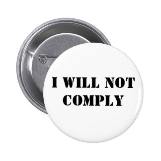 I Will Not Comply Gifts on Zazzle