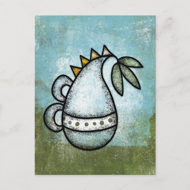 I Will Not Kill My Plant Postcard (Front)