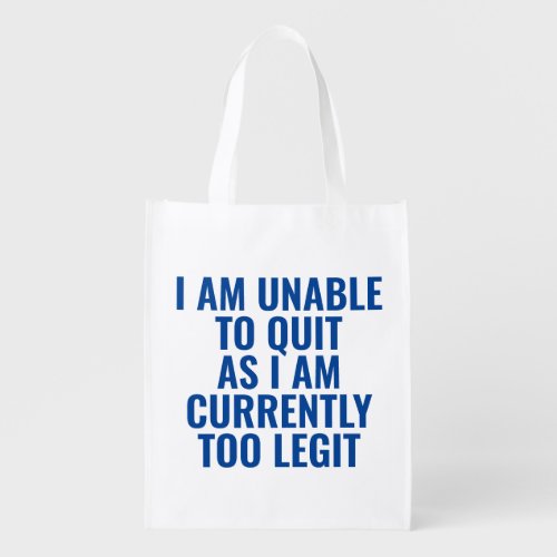 I Will Not Quit Tote