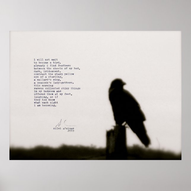 "i will not wait" poster (Front)