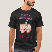 I Will Owlways Love You Valentine's Day Couple