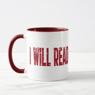I Will Read More books Mug