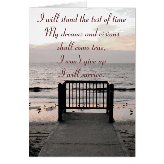 I will Stand_Card (Front)