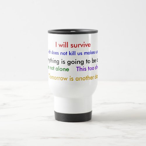 I will survive mug