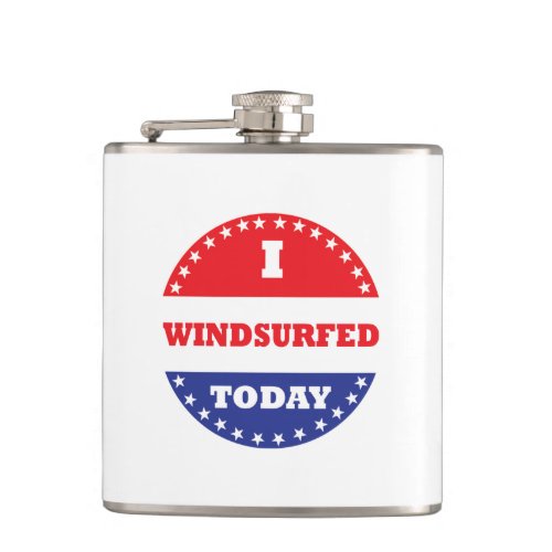 I Windsurfed Today Flask